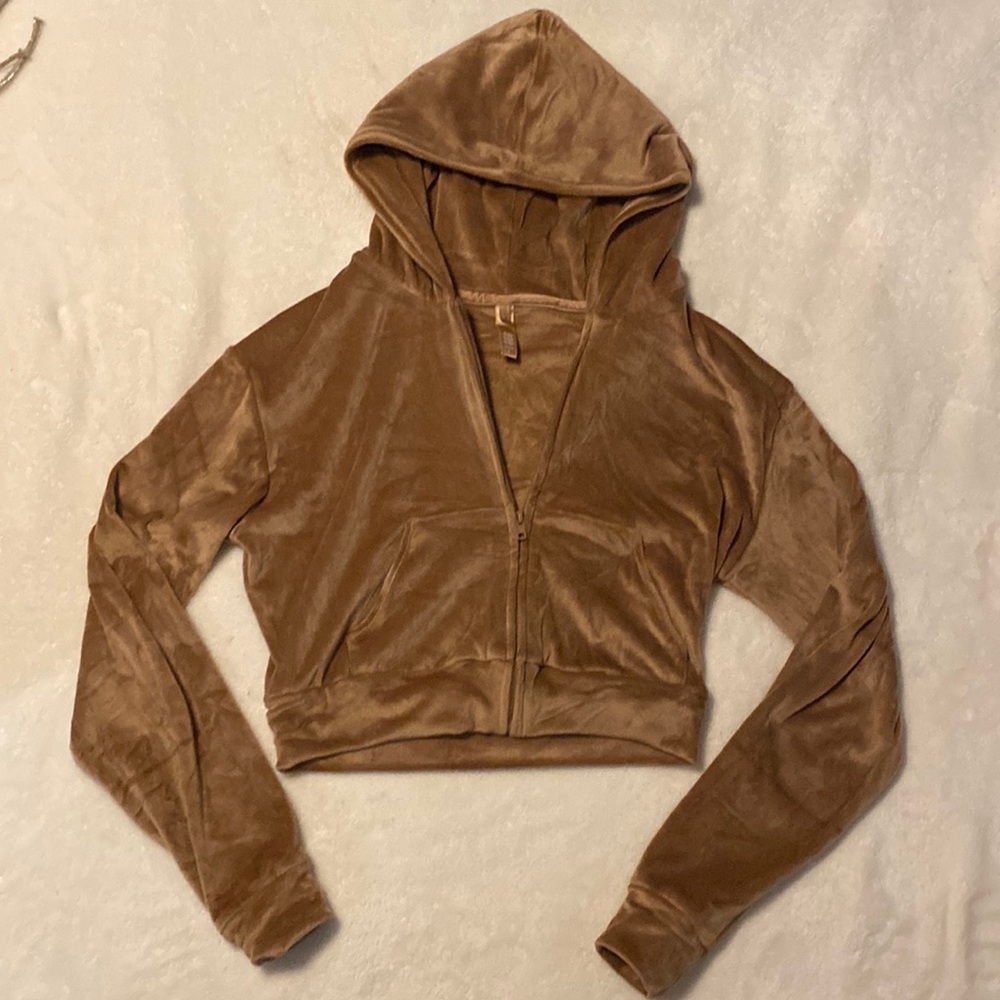 Skims Velour Hoodie